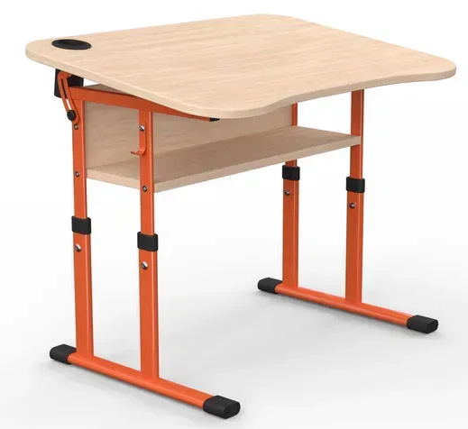 Стіл учнівський ПО регульований №3-6/600х500 МФ Вересень